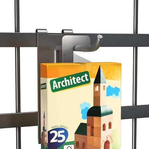 300 Slot Hang Tags | Heavy Duty Self Adhesive Hanging Tabs | Great for Retail Displays in Business Shops | 1-1/4" x 1-5/8" in Saudi Arabia