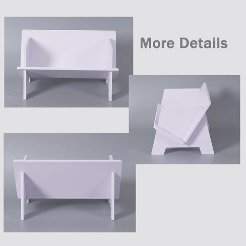 Desktop Small Bookshelf Organizer, Tabletop Mini Bookcase Desk Storage Magazine Holder CD Rack for Office Home in Saudi Arabia