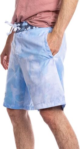 Calhoun NHL Mens Team Logo Watercolor Boardshort Swim Trunk in Kuwait