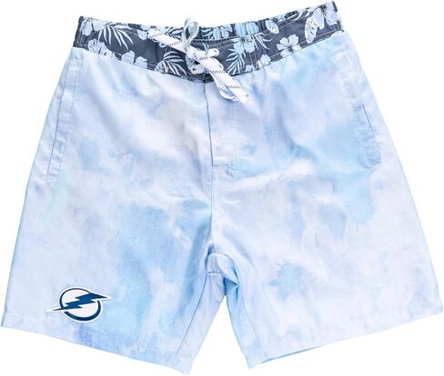 Calhoun NHL Mens Team Logo Watercolor Boardshort Swim Trunk in Kuwait