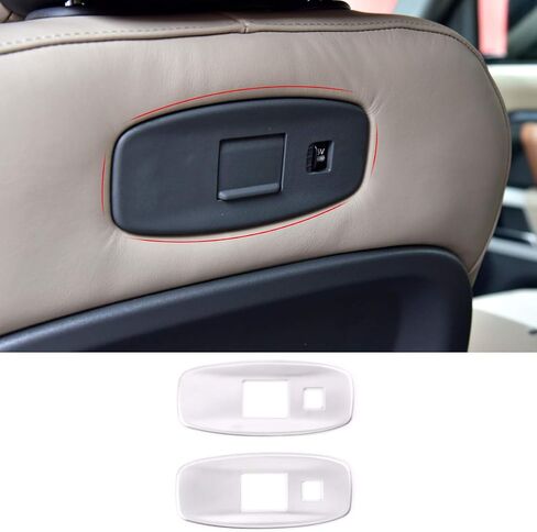 for Land Rover Defender 2020 ABS Plastic Seat Back USB Port Decorative Panel (Carbon Fiber Style) in Saudi Arabia