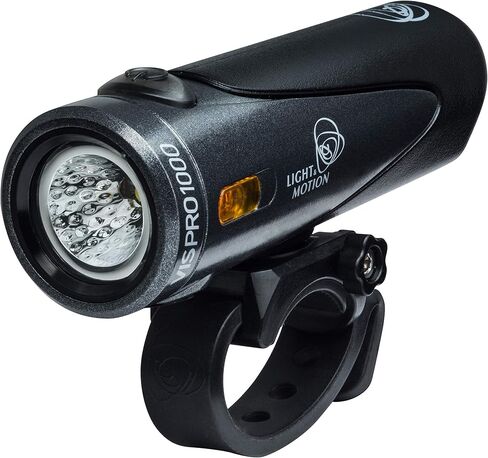 Light & Motion Vis Pro 1000 Blacktop، قم بإضاءة الطريق باستخدام 1000 لومن من الطاقة الخام، أو قم بالتبديل إلى وضع SafePulse لتحقيق أقصى قدر من الأمان أثناء النهار. موثوقية رائدة في الصناعة، سهولة التركيب، 4 أوضاع. in Kuwait
