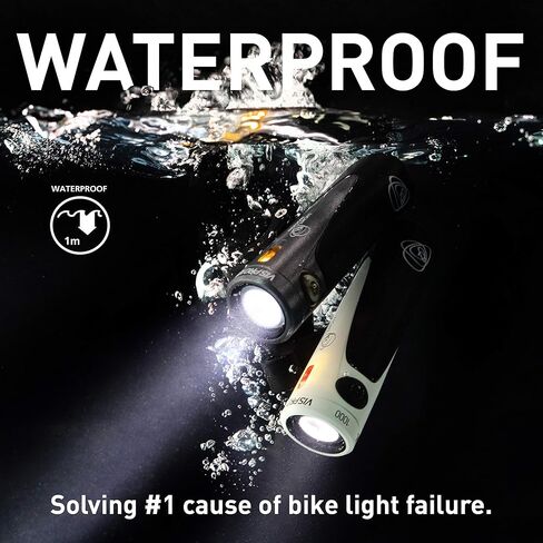 Light & Motion Vis Pro 1000 Blacktop، قم بإضاءة الطريق باستخدام 1000 لومن من الطاقة الخام، أو قم بالتبديل إلى وضع SafePulse لتحقيق أقصى قدر من الأمان أثناء النهار. موثوقية رائدة في الصناعة، سهولة التركيب، 4 أوضاع. in Kuwait