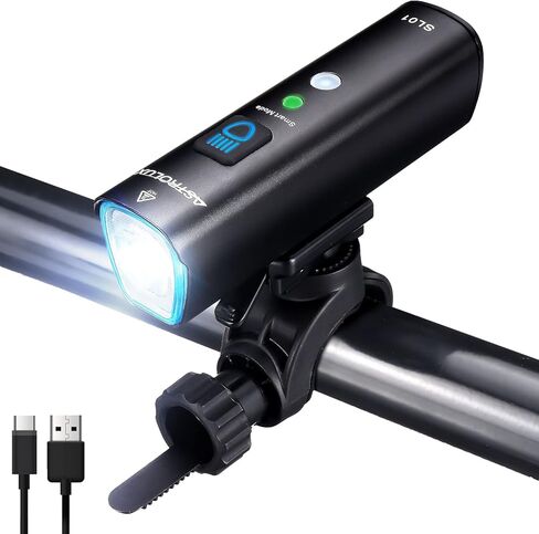 ASTROLUX Bike Front Light, 1000 Lumens Rechargeable Bike Headlight, 6 Light Modes, IPX 6 Waterproof, Quick Release, LED Bike Light for Night Riding, Camping, Hiking, Fits All Bikes in Saudi Arabia