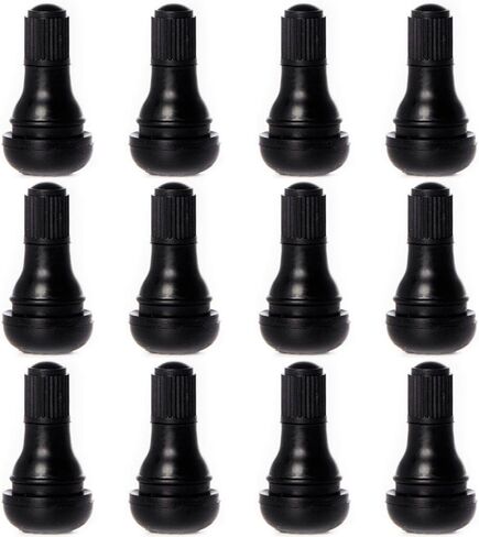 Circuit Performance Shorty Black Valve Stems TR412 TR-412 22mm Low Profile (Set of 4) in Saudi Arabia