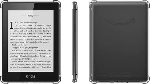 حافظة COO شفافة لجهاز Kindle 11th Generation 2022 الجديد كليًا مقاس 6 بوصات (الموديل: C2V2L3) غطاء خلفي من مادة TPU، غطاء ممتص للصدمات من جلد TPU الشفاف الناعم المرن للغاية لإصدار Kindle 11th Generation-2022 in Kuwait