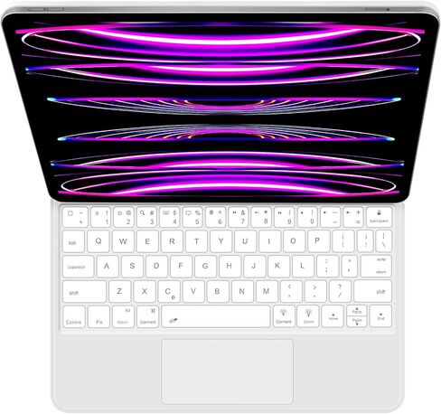 SENGBIRCH Magic Keyboard for iPad Pro 11-4th, 3th, 2nd&1st gen, 360° Swivel Ultra Thin Backlit, Trackpad, iPad Air 5th, 4th Generation Magic-Style Keyboard Case - Floating Stand, 1.54 lbs, Black in Saudi Arabia