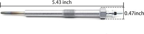 HiSport Diesel Glow Plug - Replaces 05613738,12639701,97364968 Compatible with CHEVY EXPRESS/GMC SILVERADO SAVANA 8pcs in Saudi Arabia