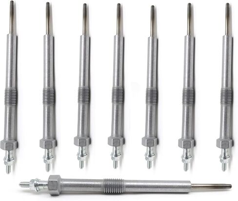HiSport Diesel Glow Plug - Replaces 05613738,12639701,97364968 Compatible with CHEVY EXPRESS/GMC SILVERADO SAVANA 8pcs in Saudi Arabia