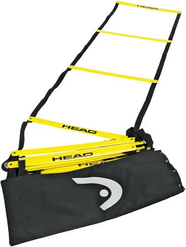 HEAD Unisex_Adult Agility Ladder Tennis Accessories, Black, Standard Size in Saudi Arabia