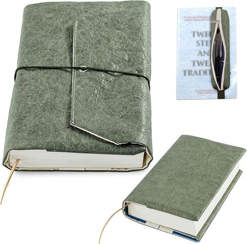 Book Cover-Bible Cover for Women, Men- Book Sleeve for Book Lovers-Paperback Book Protector & Hardcovers-Book Pouch with Pen Bag, Pencil Case for Bible Accessories Bible Gift Patent Pending in Kuwait