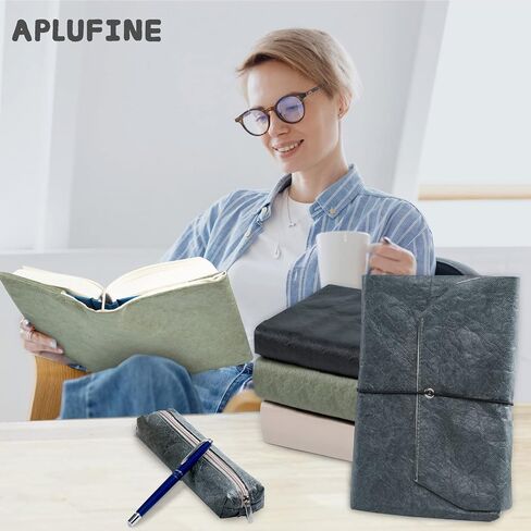 Book Cover-Bible Cover for Women, Men- Book Sleeve for Book Lovers-Paperback Book Protector & Hardcovers-Book Pouch with Pen Bag, Pencil Case for Bible Accessories Bible Gift Patent Pending in Kuwait