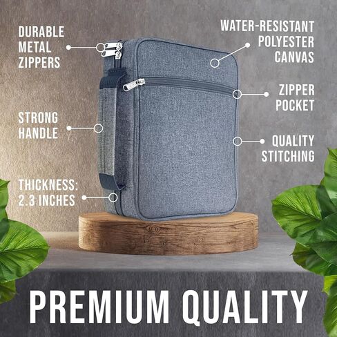Bible Cover in Grey, Is a Set That Comes With Sticky Notes, Bible Covers For Women, and Is Ideal combination for carrying Bible Case, Bible Cover For Men, and also as a Book Cover. Bible Covers in Saudi Arabia