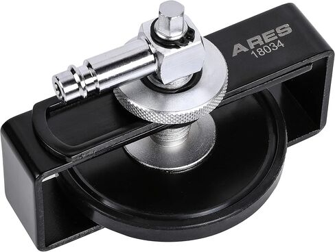 ARES 18034 - محول الأسطوانة الرئيسية العالمي - مخروط مطاطي فريد بأجنحة قابلة للتعديل يناسب الفتحات التي تتراوح بين 1 بوصة و2.76 بوصة - استخدم نازف سائل الفرامل 18036 in Kuwait