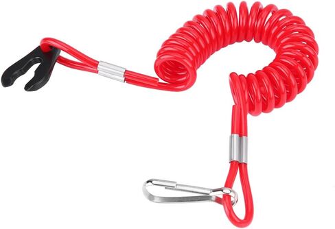 مفتاح إيقاف قتل محرك القارب من أراموكس، مفتاح إيقاف إيقاف إشعال المحرك الخارجي في حالات الطوارئ، مشبك حبل حبل (لدراجات Yamaha جميع السلاسل) (مفتاح إيقاف إيقاف محرك محرك القارب) in Kuwait