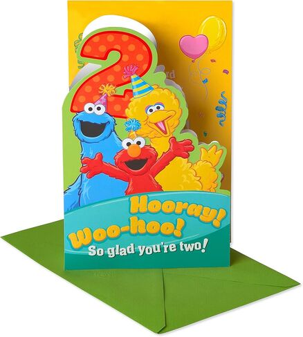 American Greetings 2nd Birthday Card for Girl (Minnie Mouse) in Saudi Arabia