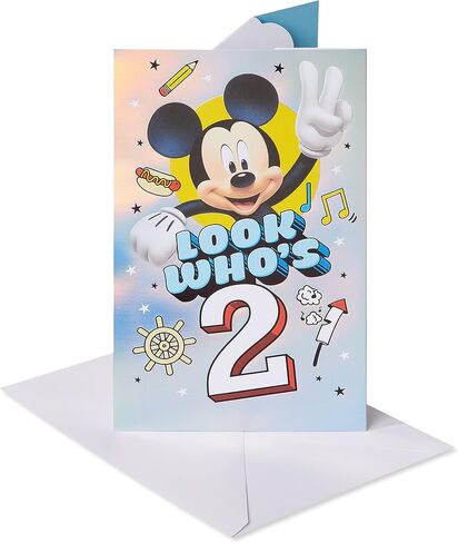 American Greetings 2nd Birthday Card for Girl (Minnie Mouse) in Saudi Arabia