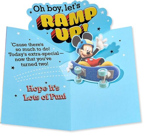 American Greetings 2nd Birthday Card for Girl (Minnie Mouse) in Saudi Arabia