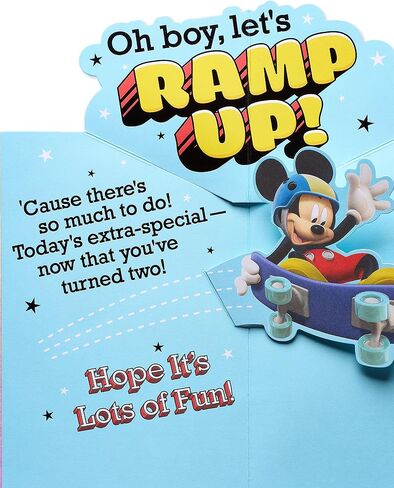 American Greetings 2nd Birthday Card for Girl (Minnie Mouse) in Saudi Arabia