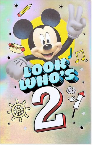 American Greetings 2nd Birthday Card for Girl (Minnie Mouse) in Saudi Arabia