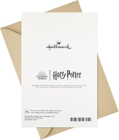Hallmark Harry Potter Birthday Card (Marauder's Map) in Saudi Arabia