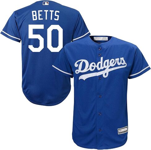 OuterStuff Mookie Betts Los Angeles Dodgers MLB Boys Youth 8-20 لاعب جيرسي in Saudi Arabia