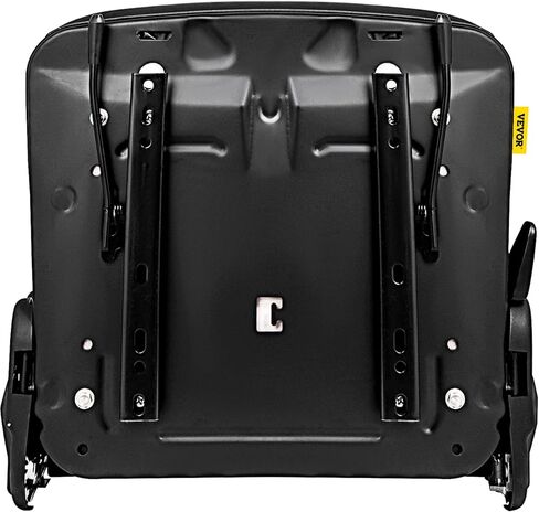 Bestauto Universal Fold Down Forklift Seat with Retractable Safety Belt, Armrest,Adjustable Seat for Excavator, Forklift, Tractor, Skid Loader, Backhoe Dozer Telehandler in Kuwait