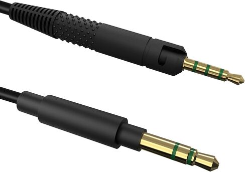كابل صوت GEEKRIA متوافق مع Sennheiser HD 599 SE، HD 599، HD 598، HD 598 SE، HD598 CS، HD 598 SR، HD 560 S، HD 400 PRO، HD 579، كابل HD 559، سلك ستيريو بديل 2.5 مم (4 أقدام) / 1.2 م) in Saudi Arabia