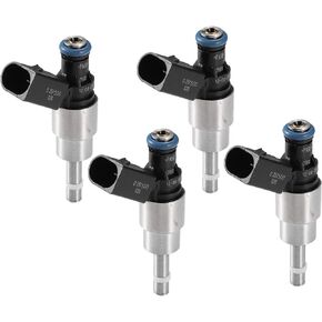 ACROPIX Car Fuel Injector Nozzle Replacement Fit for Audi A4 2.0L TFSI 2005-2008 No.06F906036A - Pack of 4