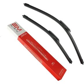 Front Windshield Wiper Blades For Mercedes EQS 450+ - 580-53 AMG - AMG SEDAN MODELS Premium All-Season OEM Quality 2M PLASTIC