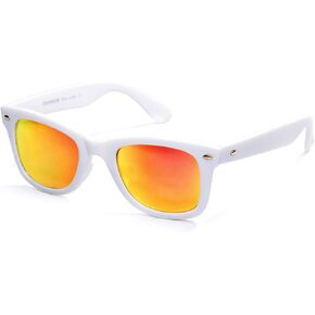 COLOSSEIN Retro Classic Fashion Sunglasses for Women,Rivet Trim Square Frame,FDA Standard UV400