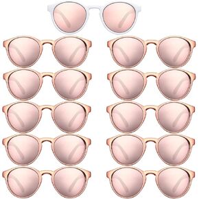 Coume 11 Pairs Wedding Bachelorette Sunglasses Bridesmaids Gifts Glasses Bride Bridesmaid for Bachelorette Wedding Party