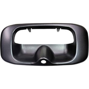 PT Auto Warehouse GM-3523A-BZC - Tailgate Handle Trim/Bezel, Textured Black - with Camera Hole