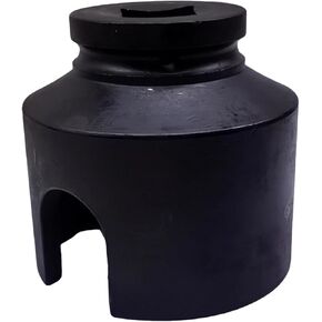 1" Drive 3" Heavy-Duty Tie Rod End Socket, 3-Inch Inner Diameter, 1.5-Inch Wide Slot, Heat-Treated Cr-V Alloy Steel