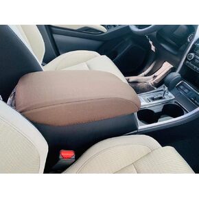 Auto Console Covers- Fits The Subaru Ascent 2018-2024 Center Console Armrest Lid Cover Waterproof Neoprene Fabric -Black
