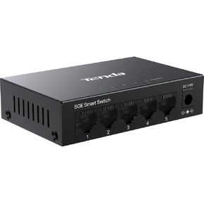 Tenda TEG208E 8 Port Gigabit Switch, Easy Smart Managed, 8×10/100/1000 Base-T Ports, Desktop/Wall-Mount, QVLAN, VLAN, 16Gbps Switching Capacity, Support QoS, IGMP and DHCP