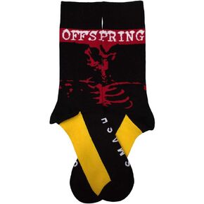Rock Off officially licensed products The Offspring Smash Band Logo Ankle Socks Size UK Size 7-11