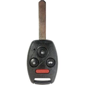 Replacement For 2006 2007 2008 2009 2010 2011 Honda Civic EX Si Keyless Entry Key Remote 4 BUTTON Fccid: N5F-S0084A,by AUTOKEYMAX (SINGLE)