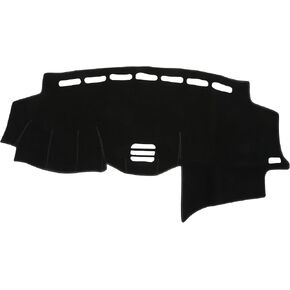 Dash Cover Compatible for Toyota, Non-Slip Polyester Black Center Console Dashboard Cover Pad Carpet