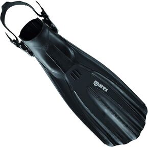 Wave Full Foot Dive Fins (Blue Black, 38/39)