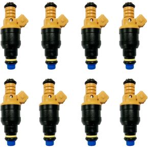 8pcs Fuel Injectors Compatible with Ford E-250 1990-2002,1989-2003 for Ford for F-150 1990-2002 for Ford E-150,1990-2002 for Ford E-150-4.0L 5.0L 5.4L 5.8L -Replace Part Number 0280150943