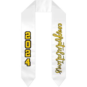 Senior 2024 Graduation Stole, 2024 Graduation Gift,One Size Fits All