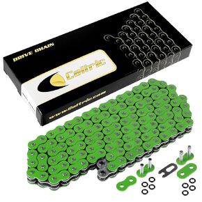 Caltric O-Ring Drive Chain Compatible with Kawasaki Kx450F Kx-450F Kx 450 F 2006-2013 Green