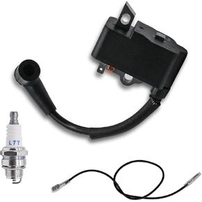 Ignition Coil 4144 400 1316 Fit for Stihl FS40 40C FS50 FS56RC FS56 56C FS56R FS70R KM56 56R HT56C Replace 4144 400 1303, 4144 400 1302