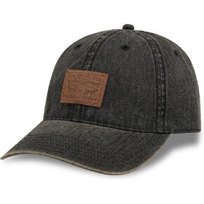 Levi's Men's Cotton Washed Denim Adjustable Baseball Hat