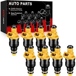 0280150943 Fuel Injectors Fits for:-Ford 1990-1996 F150 5.0L/1989-1996 F150 5.8L/1997-2003 F150 5.4L/1997-1999 F250 4.6L/1997-1999 F250 5.4L 5.8L/1999-2003 F250&F350 5.4L/1997-1996 F250 5.0L