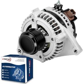 Alternator Fits for Toyota Camry 2012 2013 2014 2015, RAV4 2009-2012, Scion tC 2011-2016, L4, 2.5L, 12V, 100A, High Output Alternator Replacement 27060-36010, 104210-2340, 11402