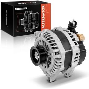 A-Premium Alternator Compatible with Ford Expedition 2015-2017 & Lincoln Navigator 2015-2017, 3.5L, 12V 250A 6-Groove Pulley Clockwise, Replace# FL1Z10346A, FL1Z10346B