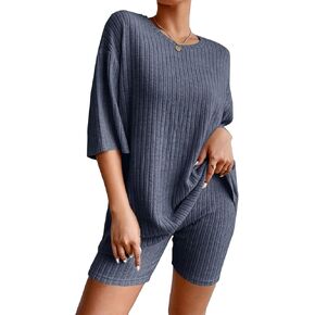 Two Piece Summer Sets Casual Cute Matching for Women Maternity Plus Size Outfits