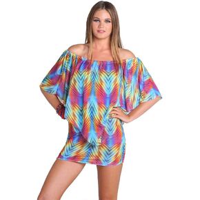 Luli Fama Women's Standard Playa Verano-Party Dress Three-Way Cover Up